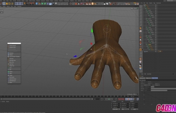 xpressoڵC4Dƽ̳ Cinema 4D Hand Rigging tutorial using...