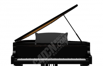 CINEMA 4D多格式钢琴音乐模型