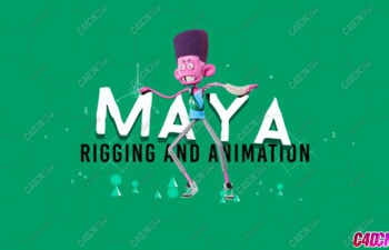 Maya角色绑定控制器设置关节动画高级教程下载