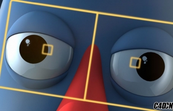 C4D卡通眼睛建模绑定动画教程