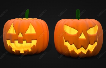 C4DʥϹģ Halloween Pumpkin Model