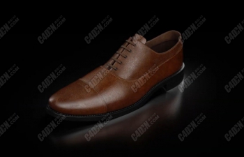 C4D R19οͼ˽ģƤЬƤͼȾ̳ Cinema 4d Modeling Shoe