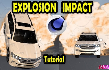 C4DըЧ̳ Car Explosion Impact
