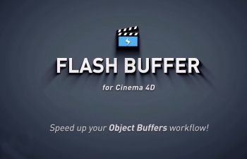 C4D多通道缓存渲染插件Aescripts Flash Buffer Pro v1.101