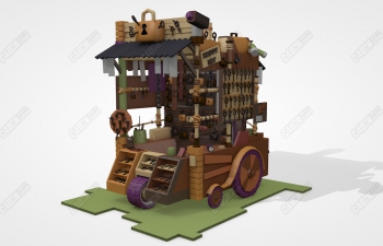 C4DԿ׹߳ģ Keymaster's carriage