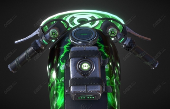 C4D̵ƿƻĦгģ Green Lantern Monobike