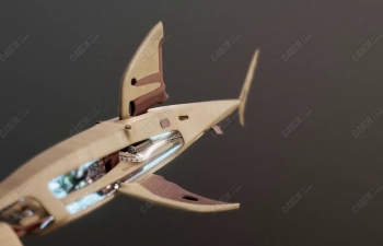 C4Dе Mechanical Shark Model