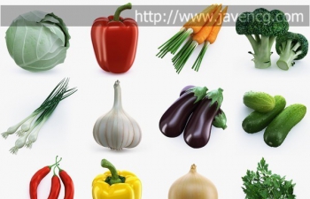 14׸߾߲ģͼTurbosquid C Collection of Vegetables
