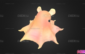 小飞象章鱼模型 Dumbo Octopus