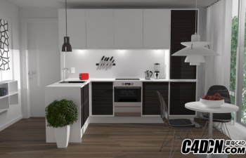 C4Dģ͹ Kitchen 3d model