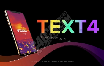 After Effects模版之iPhone XS手机APP展示广告介绍