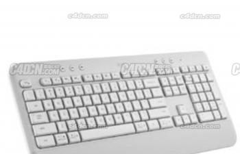 ɫԼC4Dģ signature k650 wireless white keyboard