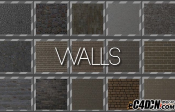 35C4Dשǽ ǽϼ Wall Textures For Cinema 4D