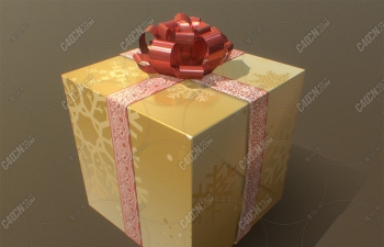 C4D+BlenderƷģ New Year Present Box