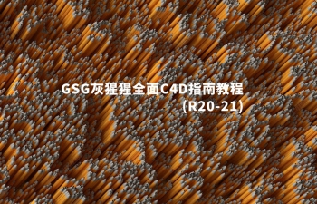 GSG灰猩猩全面C4D指南教程(R20-21版本)包含工程文件
