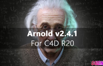 C4D渲染器插件 阿诺德2.4.1 Solid Angle Arnold v2.4.1 For Cinema4D R20-AMPED