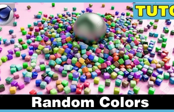 C4DRedshiftȾɫ̳ Random Colors Cinema 4D Redshift Tutorial