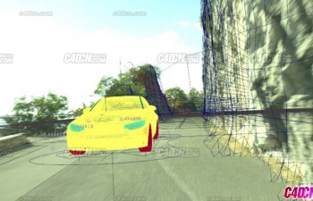 Maya+Nuke视频合成汽车绑定动画Vray渲染器太阳灯光天空匹配高级教程
