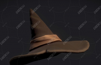 C4DŮʦͨñģ Stylized wizard hat