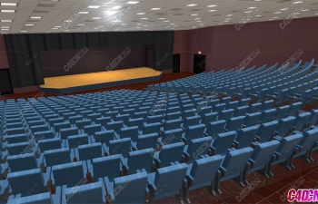 C4DԺӰԺڽģ Theater Cinema Auditorium