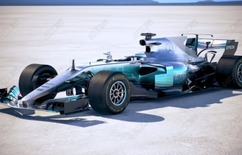 ߾C4D۷ʽF1ģ F1 Mercedes W08 2017
