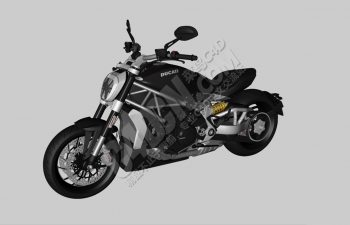 CINEMA4DĦгϸģ Ducati X-Diavel