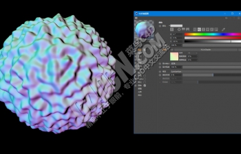 免费C4D模型渲染法线贴图着色器材质插件下载 NlinShader 1.2