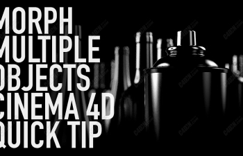 C4DͱζСɽ̳ Cinema 4D tutorial - Morph between multiple objects