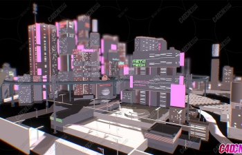 blenderƻ˳нģ Cyberpunk City