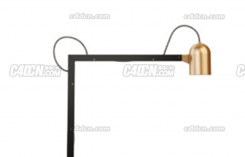 ۵Ƕ̨C4Dģ lockdown table lamp
