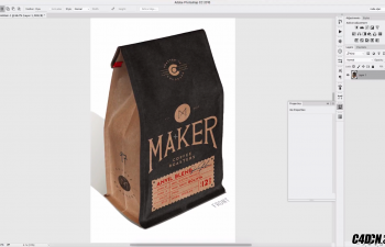 CINEMA 4D教程——咖啡袋外包装建模与设计