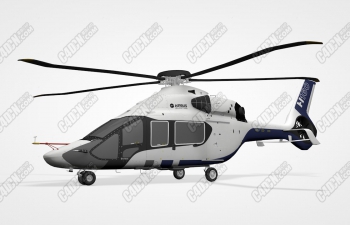 C4DտֱɻģԴ Airbus Helicopter H160