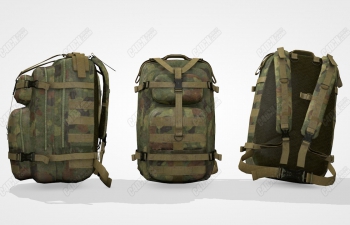 C4DԲʷ Military backpack