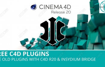 旧插件桥接工具INSYDIUMS Bridge Plugins Cinema 4D R20 - R21
