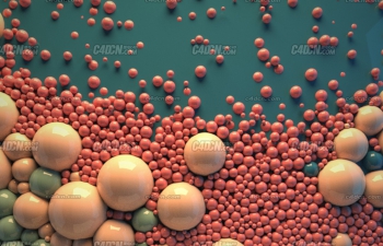 C4D+X-ParticlesӲС Particle to Particle Collisions