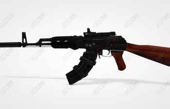 AK47ͻǹC4Dģ AK-47 (Assault rifle) Model