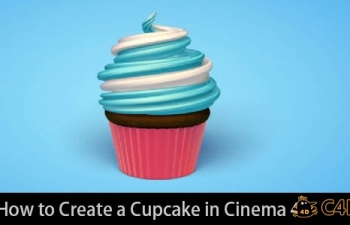 C4Dܽģʽ̳How to Create a Cupcake in Cinema 4D
