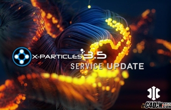 C4D超级粒子插件3.5版本汉化版 X-Particles v3.5