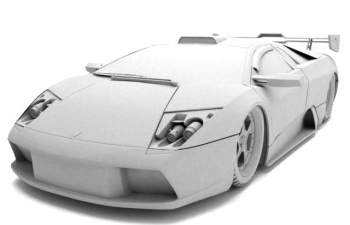 3ds max̳ ὨģͼĽ̳ Lamborghini 3ds-Max Tutorial