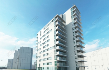 C4D߲ýģ High-rise building model