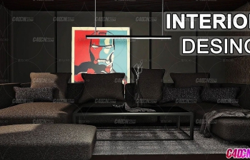 C4Dƽ̳ Cinema 4D Tutorial Interior Design