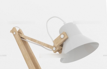 ʵľ֧ܱڵ̨ʽ3Dģ Solid wood bracket wall lamp table lamp style 3D mode