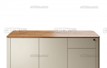 ľͷ칫C4Dģ nautilus desk lowboard 170