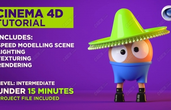C4Dͨ˽ɫģ̳ Cinema 4d modeling tutorial