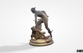 C4Dģ Ӣɯս  Perseus fighting Medusa