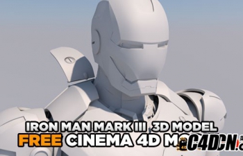C4DģͣģIRON MAN FREE 3D MODEL