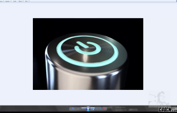CINEMA 4D教程——模拟电源按钮